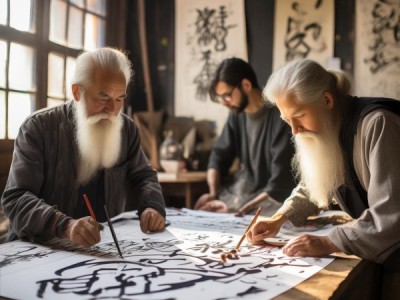 三人行书画艺术学校，硬笔书法艺术薪火相传，创新绽放