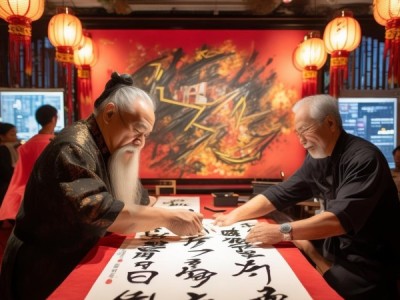 腊八节，心潜书法中的传统与现代交融之美