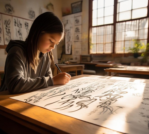四年级下册硬笔书法作品，青春墨迹展风采,四年级下册硬笔书法作品，青春墨迹展风采,书法艺术,第1张