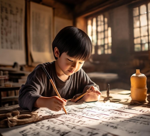 三年级书法知识探秘，传承文化之美，笔触间的艺术奥秘,三年级书法知识探秘，传承文化之美，笔触间的艺术奥秘,书法艺术,第1张