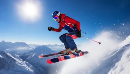飞跃与，滑雪之都！飞跃滑雪之都！